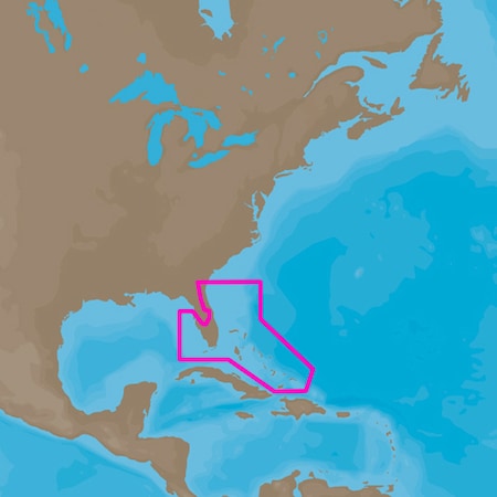 C-Map 4D NA-D943 Florida & The Bahamas NA-D943